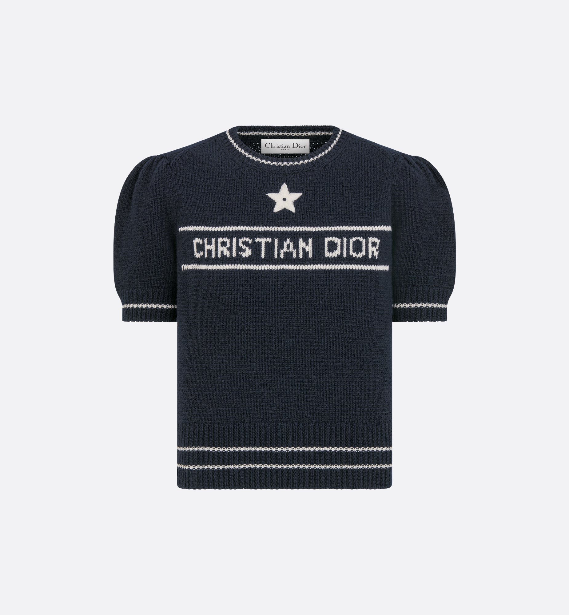 DIOR | Christian Dior ショートスリーブ セーター カシミヤ DIOR | Christian Dior ショートスリーブ セーター カシミヤ