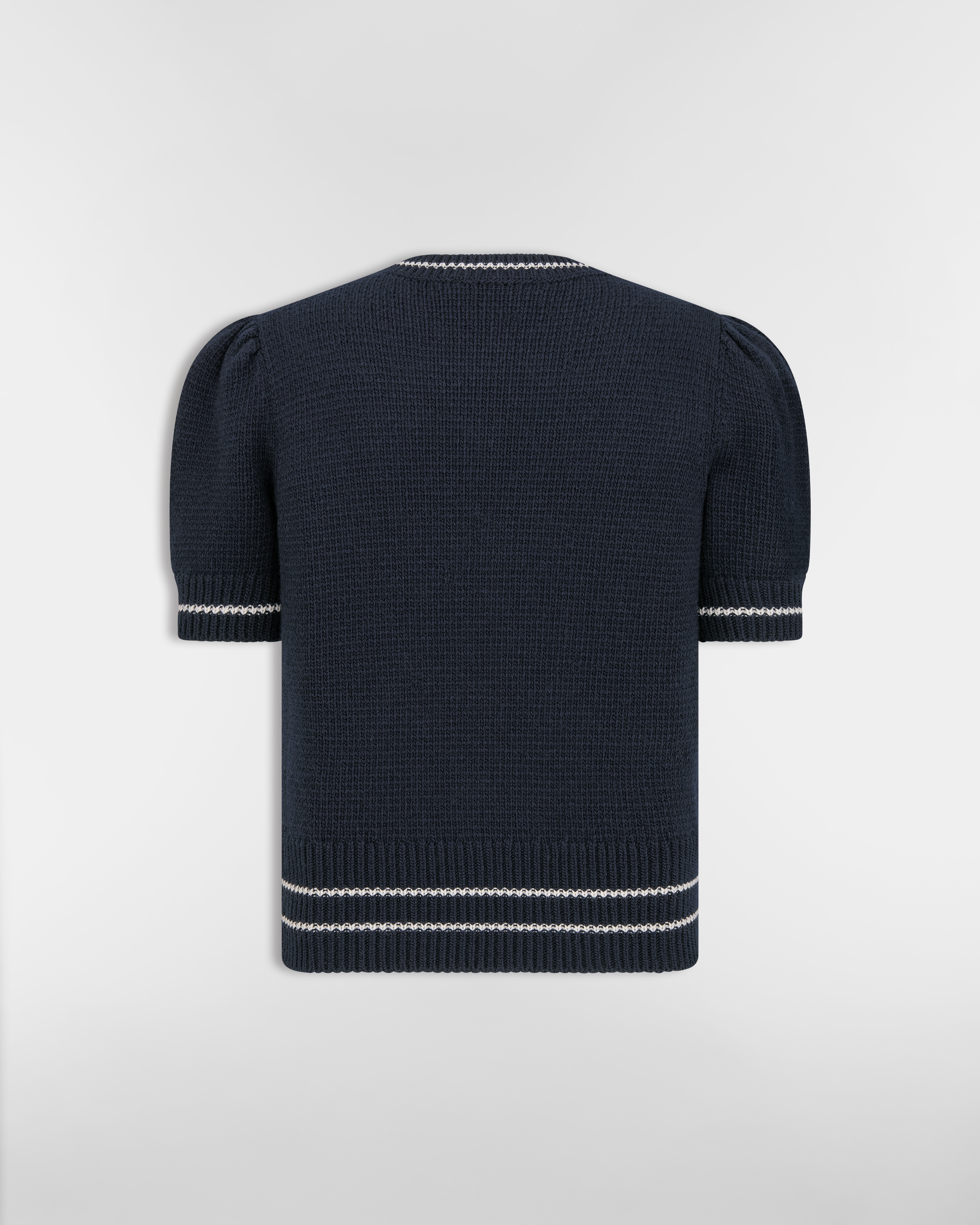 Christian Dior ショートスリーブ セーター カシミヤ & ウールニット E08