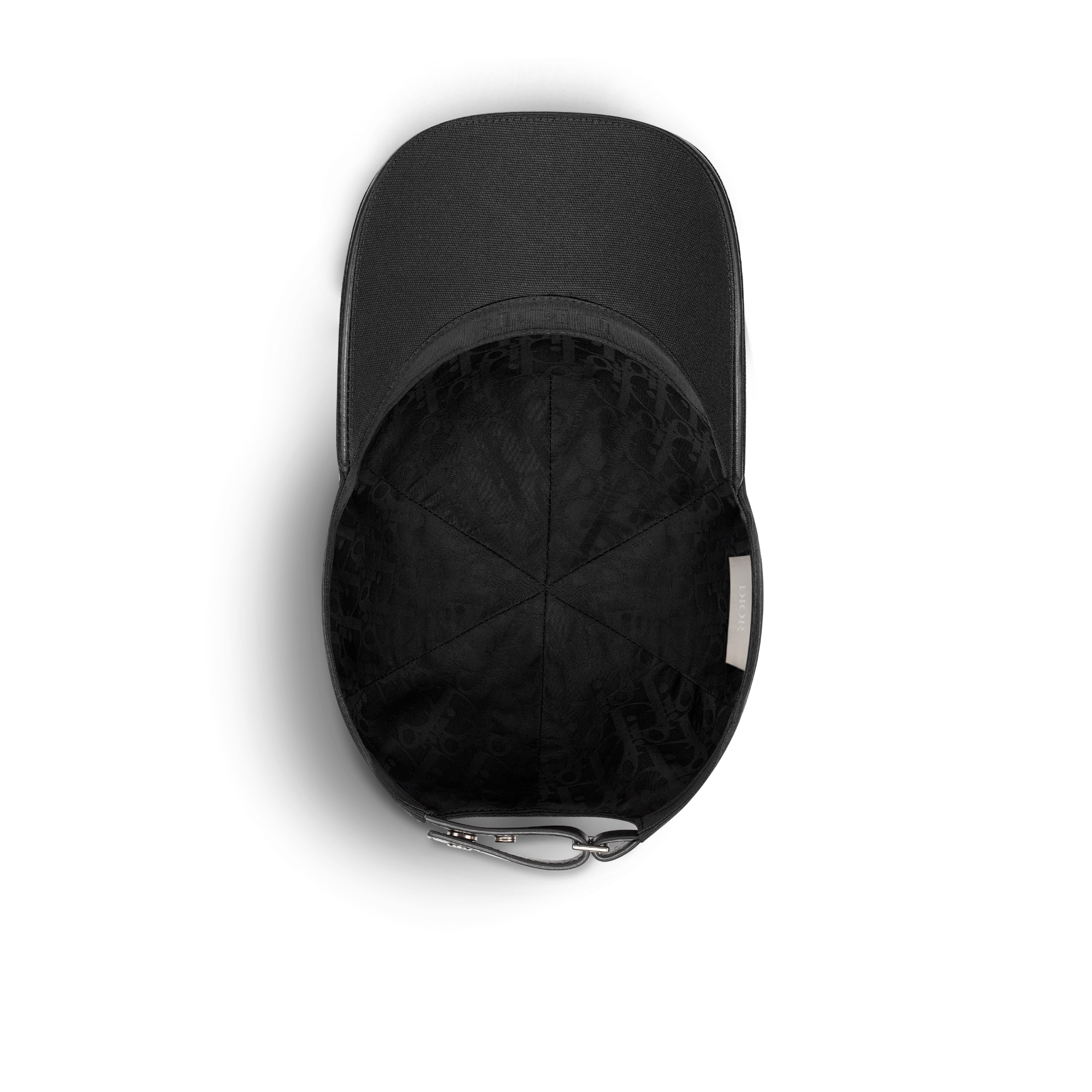 Christian Dior Couture Basecap Baumwoll-Canvas in Schwarz E08