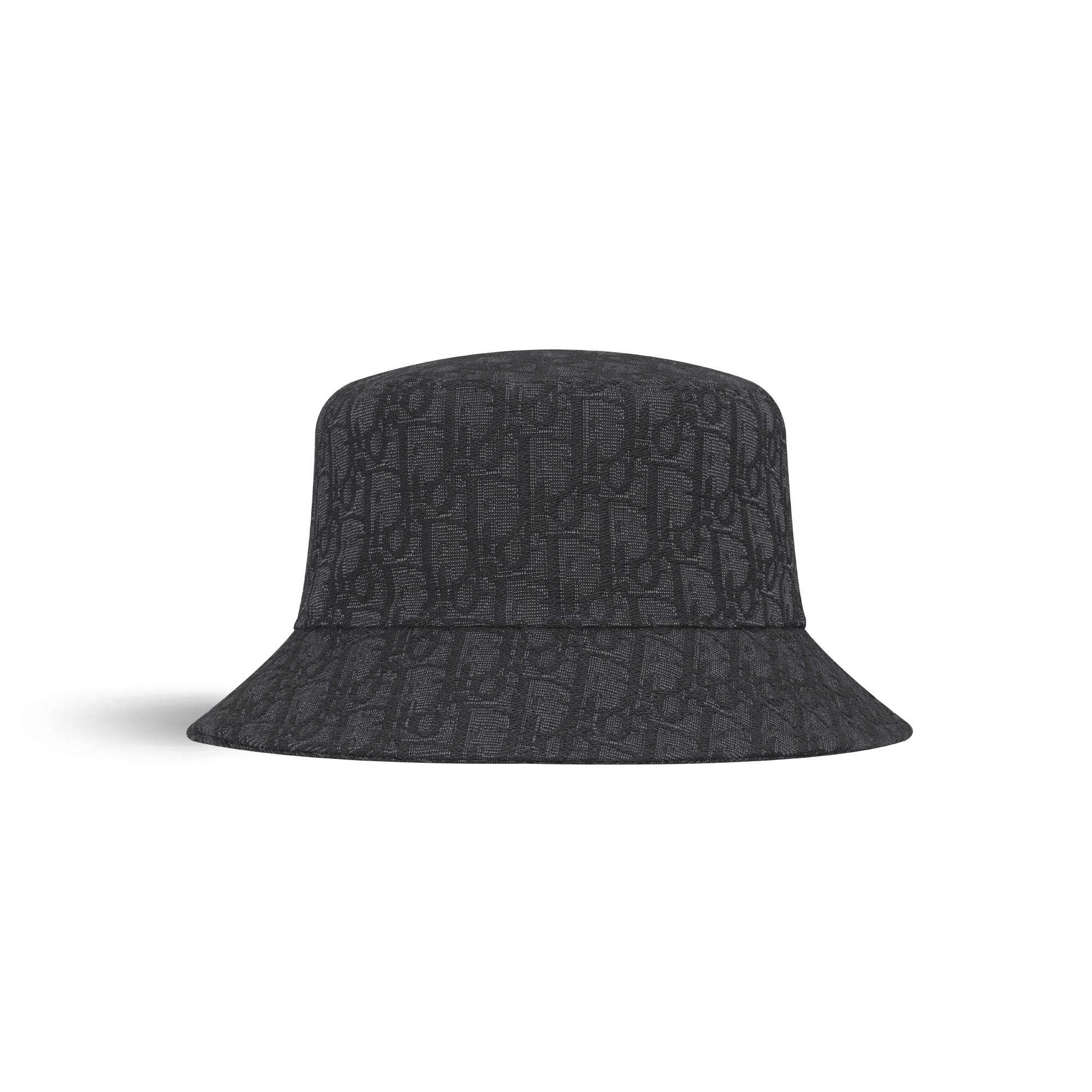 Dior ボブハット BLACK Dior Oblique Bucket Hat Black Cotton Jacquard | DIOR