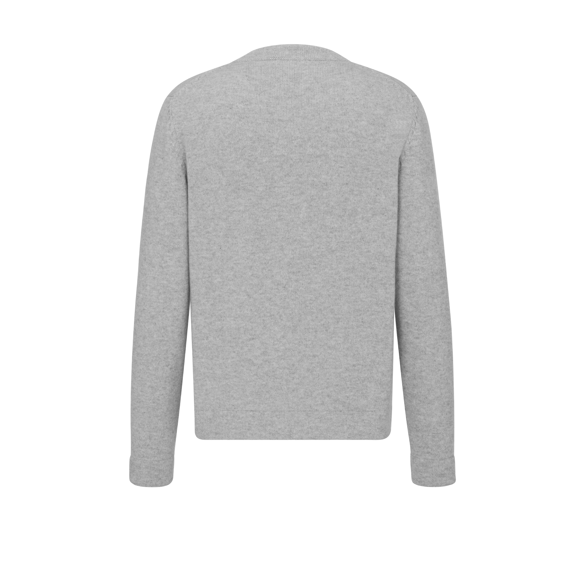 Pulôver Christian Dior Couture Jérsei de cashmere cinza E08