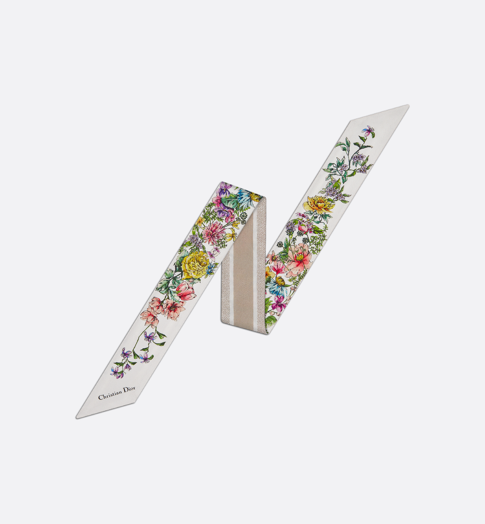 DIOR | D-Floral ミッツァ スカーフ シルクツイル DIOR | D-Floral ミッツァ スカーフ シルクツイル