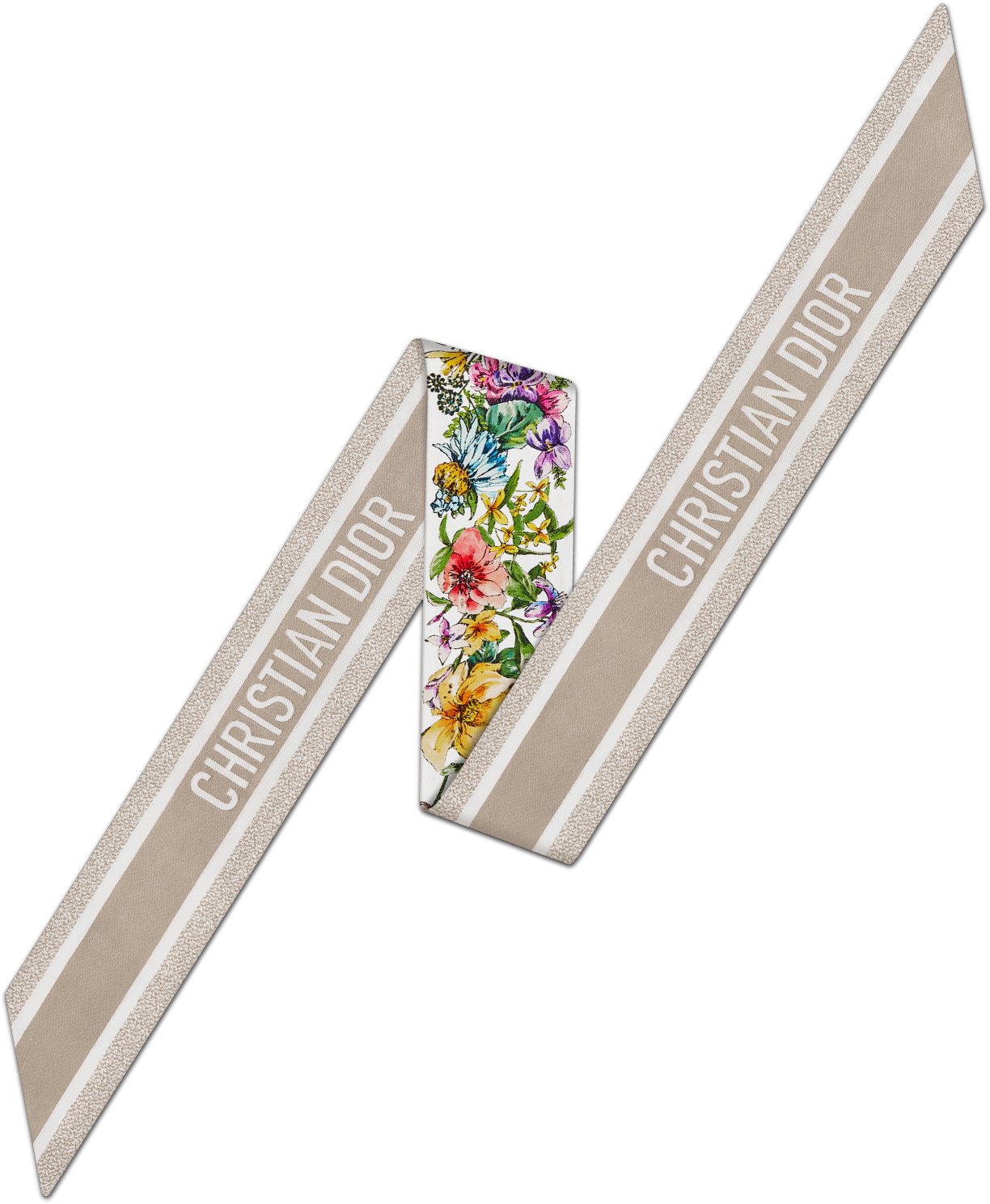 DIOR | D-Floral ミッツァ スカーフ シルクツイル