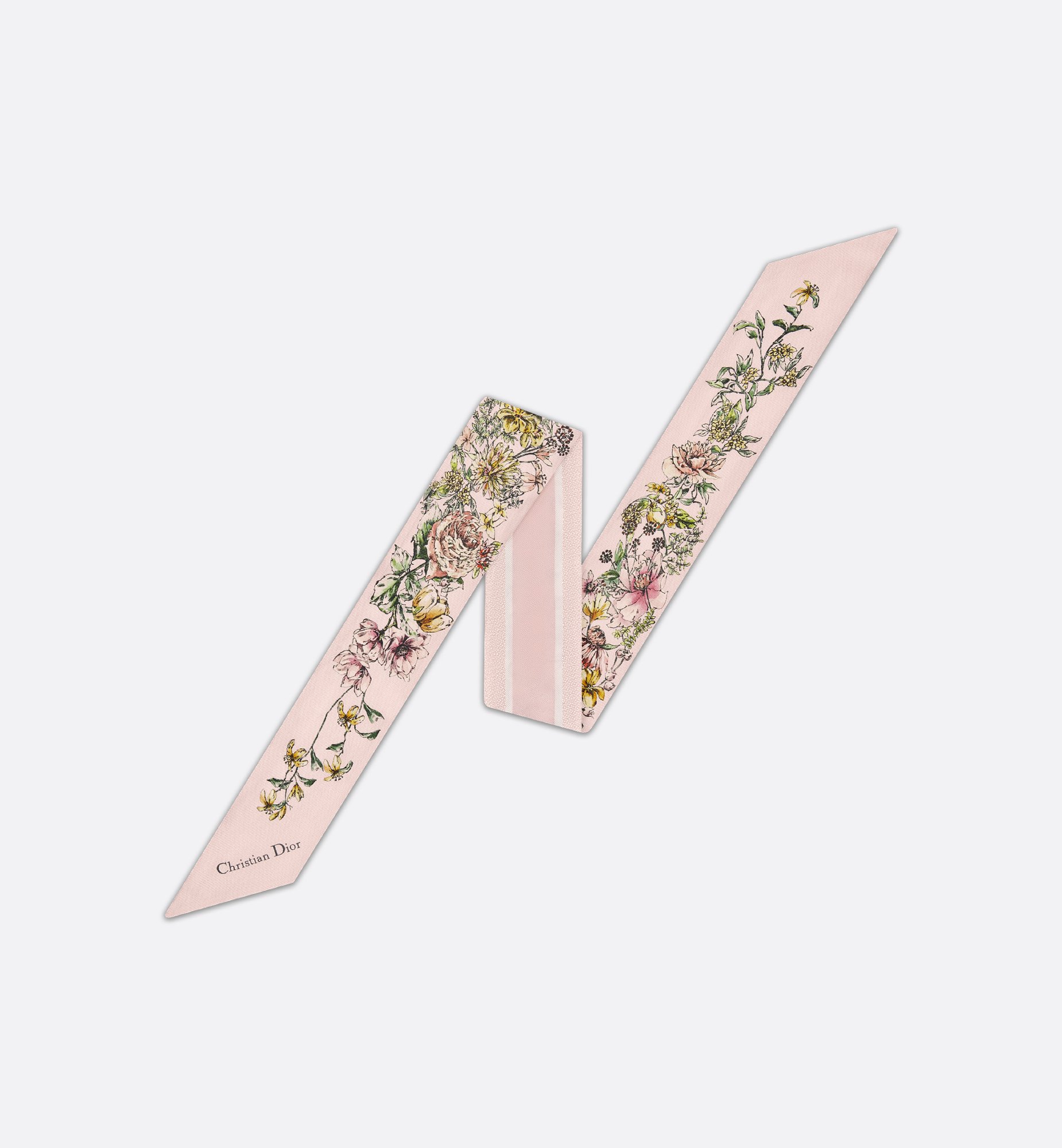 DIOR | D-Floral ミッツァ スカーフ シルクツイル DIOR | D-Floral ミッツァ スカーフ シルクツイル