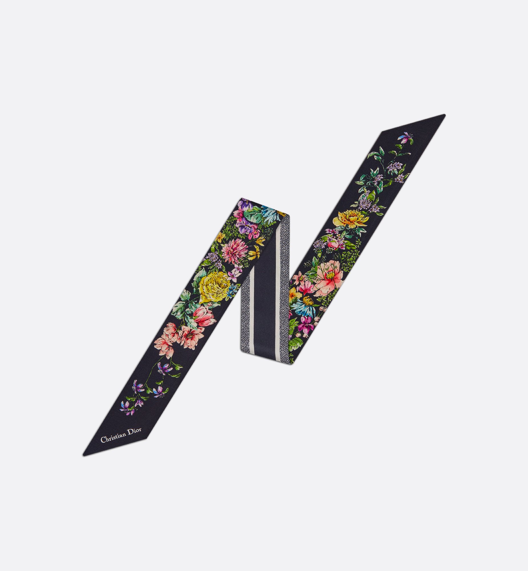 DIOR | D-Floral ミッツァ スカーフ シルクツイル DIOR | D-Floral ミッツァ スカーフ シルクツイル