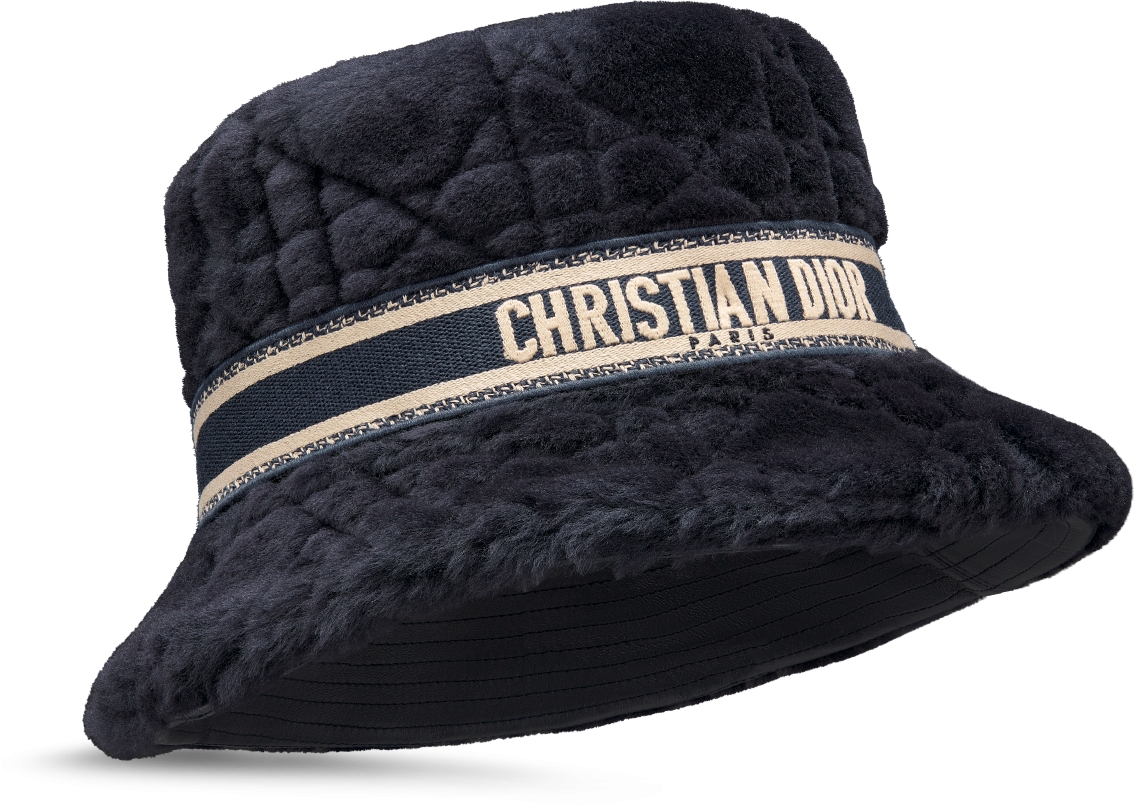 週末限定SALE】Dior D-BOBBY ボブハット カナージュ シアリング