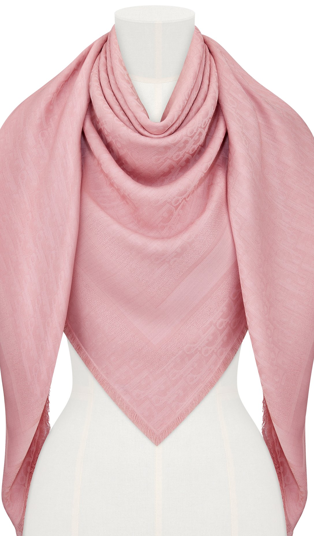 DIOR | ショール ディオール オブリーク ウール・シルク・カシミヤ 