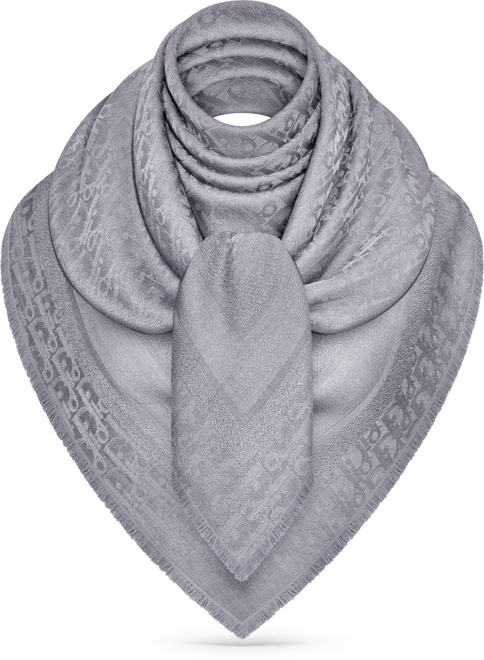 Dior Oblique Shawl Profile view