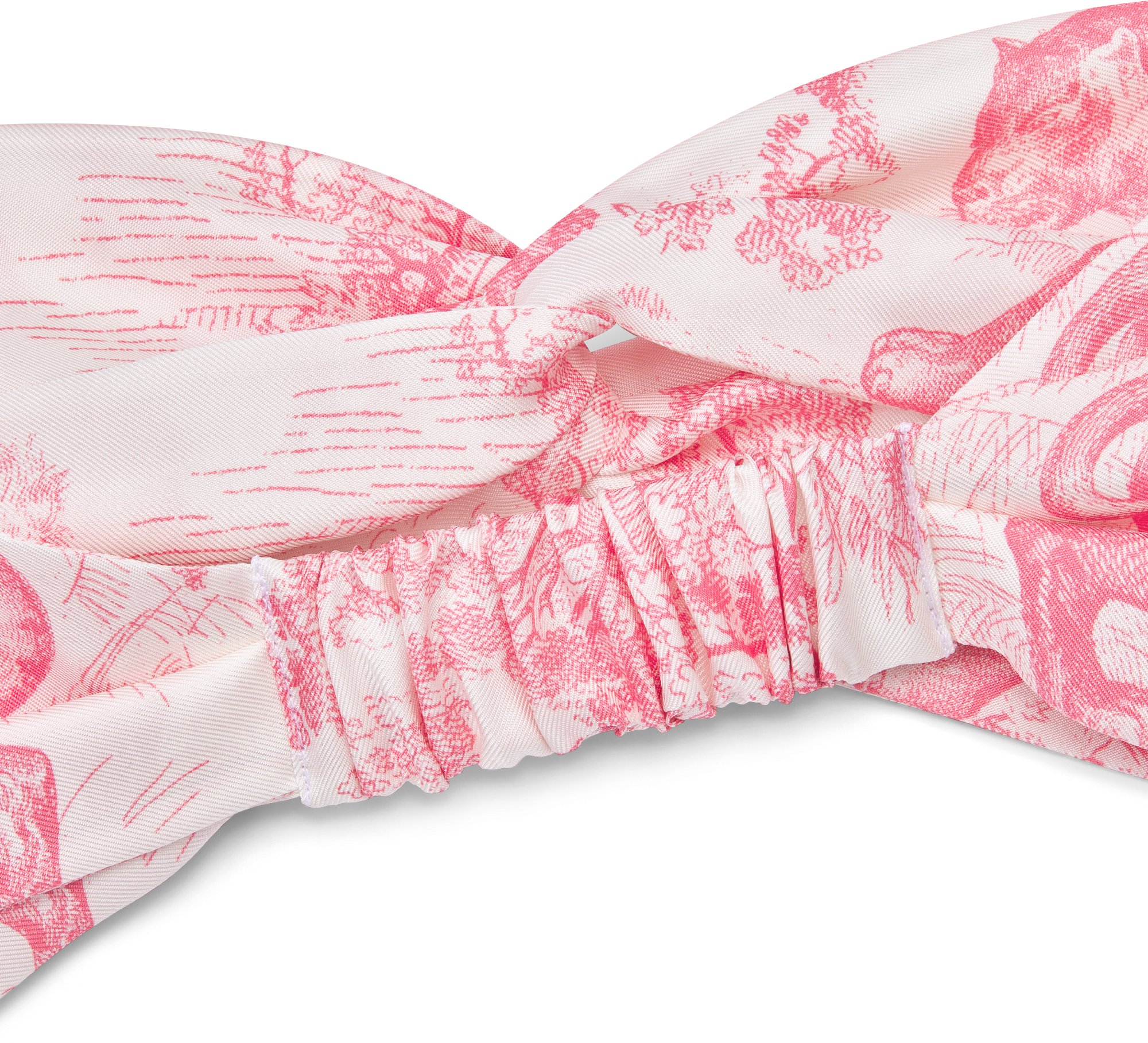 ディオール Christian Dior ヘアバンド ピンク テキスタイル 【公式通販】