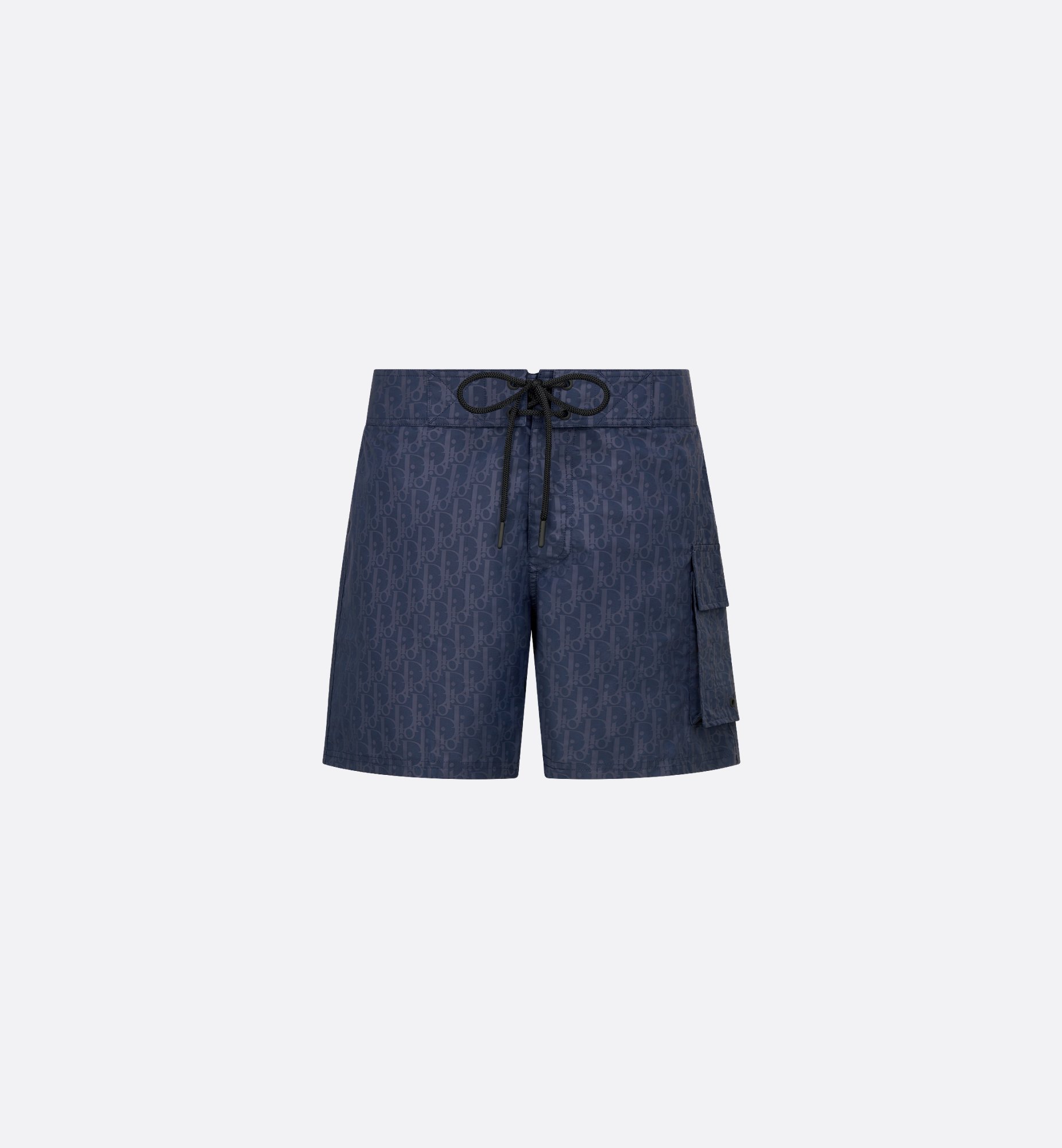 Dior Oblique Swim Shorts Pearl-Colored Technical Fabric | DIOR Dior Oblique Swim Shorts Pearl-Colored Technical Fabric | DIOR