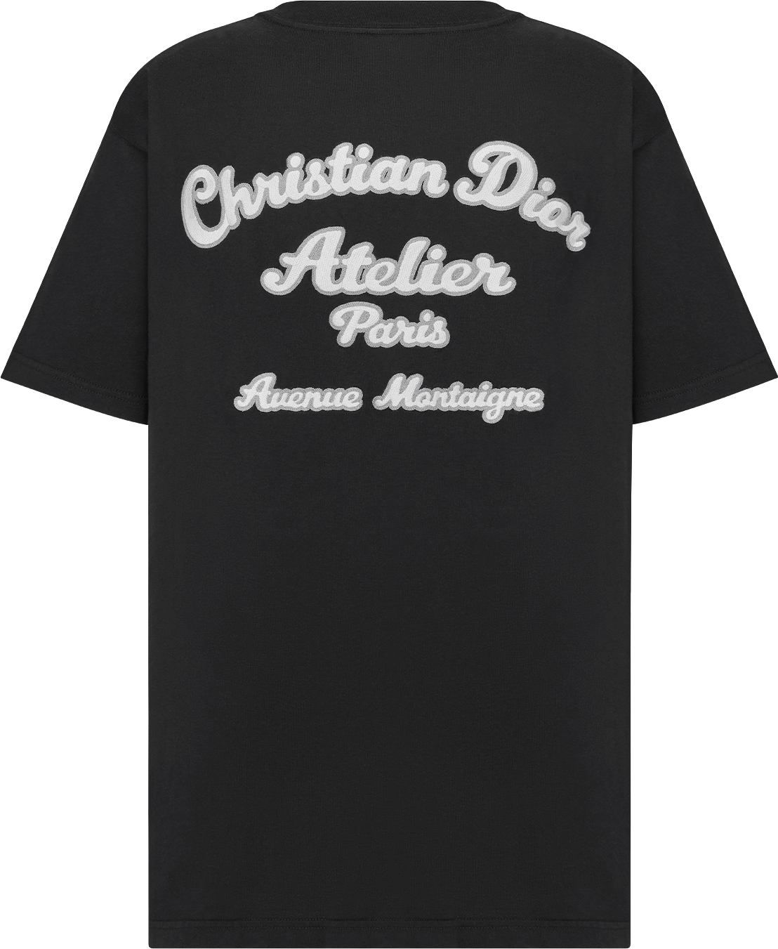 Relaxed fit T shirt met Christian Dior Atelier detail