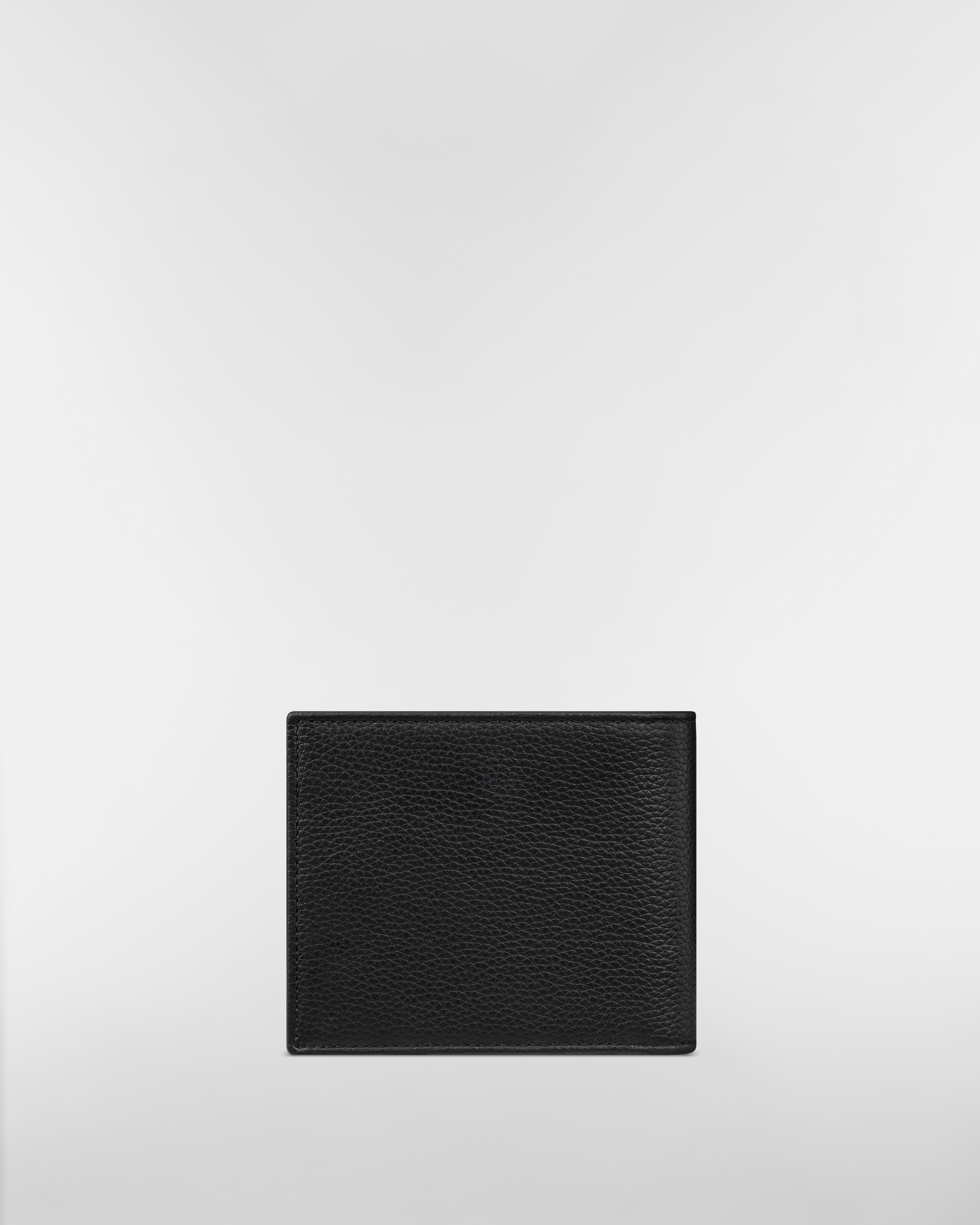 Saddle Bifold Wallet Black Grained Calfskin and Silver-Tone Metallic Dior Oblique Jacquard Marquetry E08