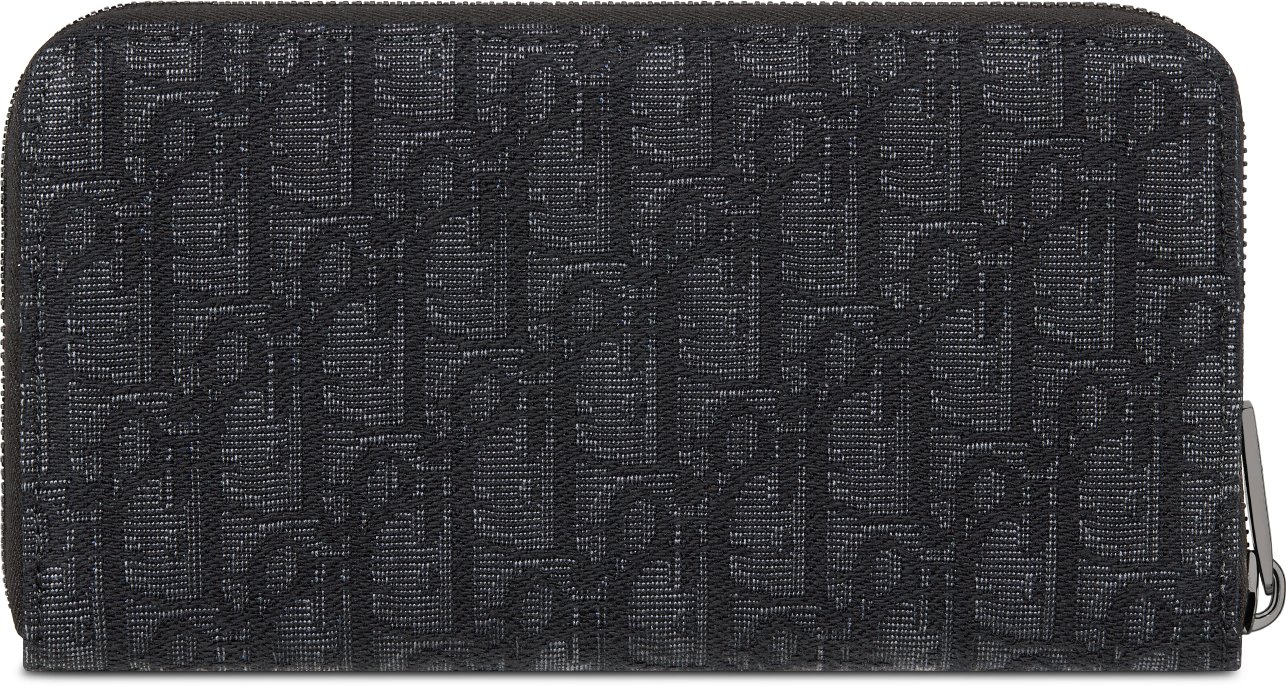 디올 새들 지퍼 장지갑 2ADBC315YKS_H03E