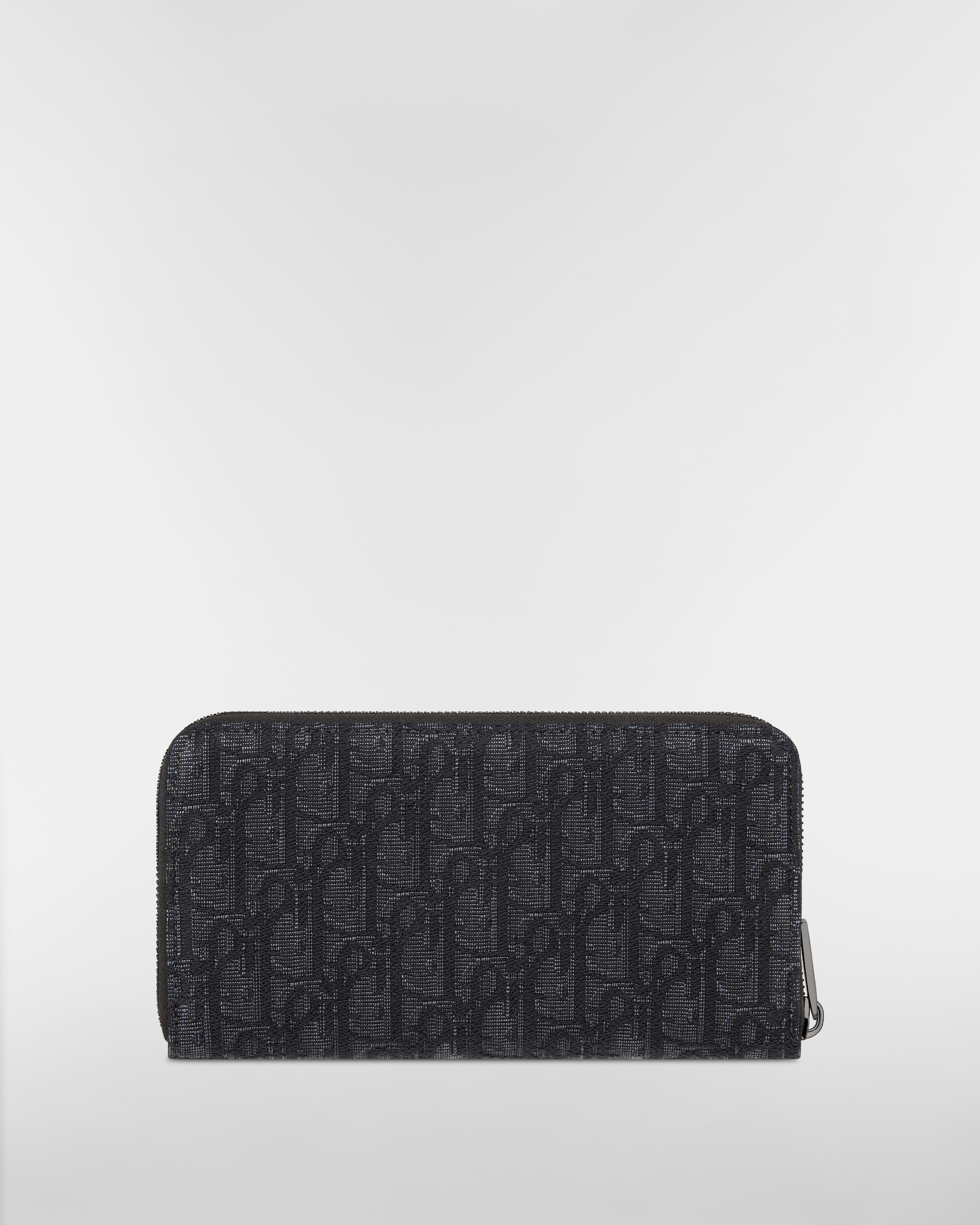 Saddle ロングジップウォレット グレインドカーフスキン マーケトリー & ディオール オブリーク ジャカード E08