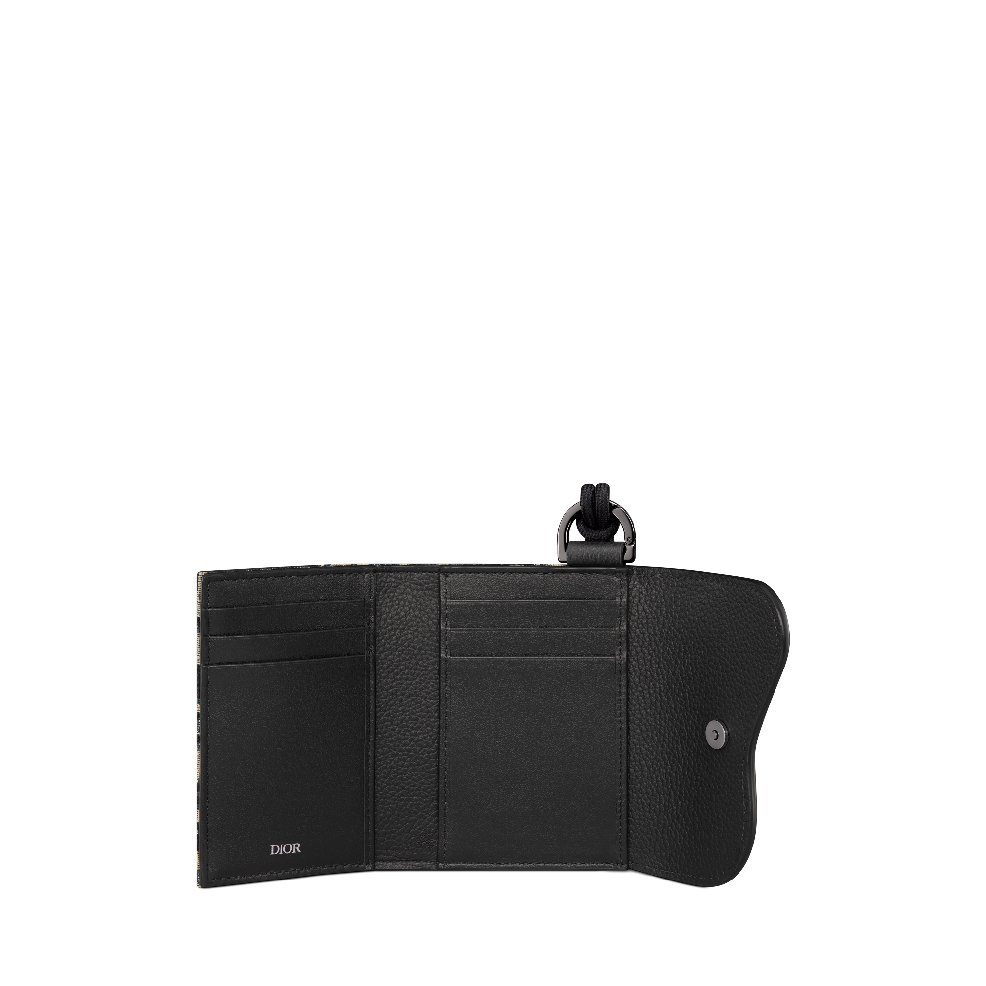 Dior ジップ カードホルダー ディオール オブリーク ギャラクシー レザー DIOR | Saddle Cosmos ジップ カードホルダー ディオール