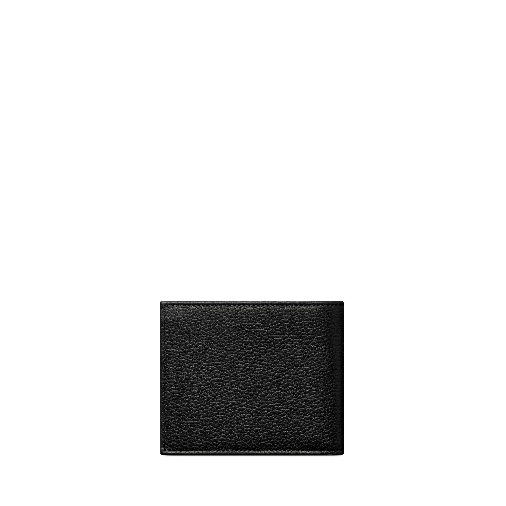 Saddle Bifold-Portemonnaie Genarbtes Kalbsleder in Schwarz mit Marketerie und Dior Oblique Jacquard in Beige und Schwarz E08