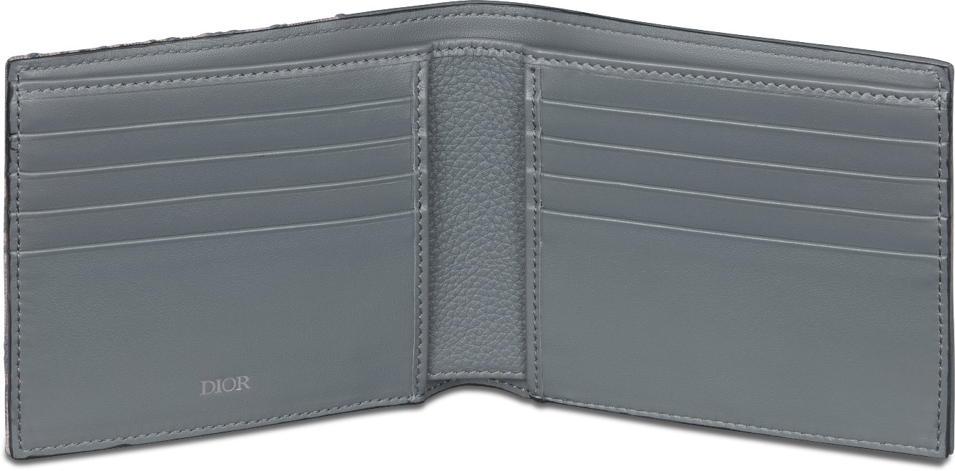 디올 안장 이중 지갑 2ADBH076YKS_H12E