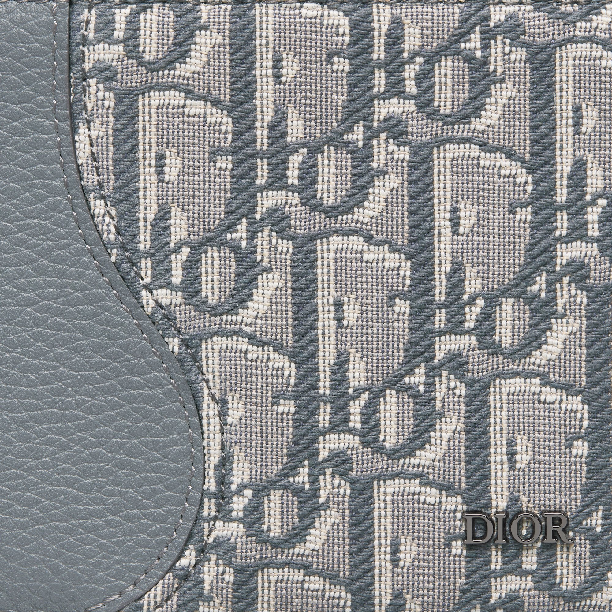 디올 안장 이중 지갑 2ADBH076YKS_H12E