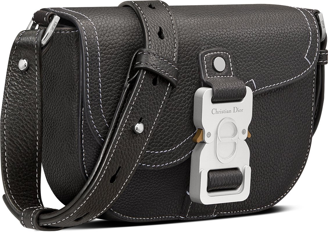 디올 플랩이 달린 미니 새들 메신저 백 2ADCA435YKK_H00N