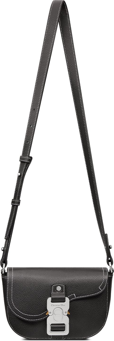 디올 플랩이 달린 미니 새들 메신저 백 2ADCA435YKK_H00N