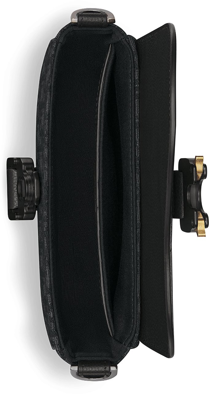 디올 플랩이 달린 미니 새들 메신저 백 2ADCA435YKS_H03E