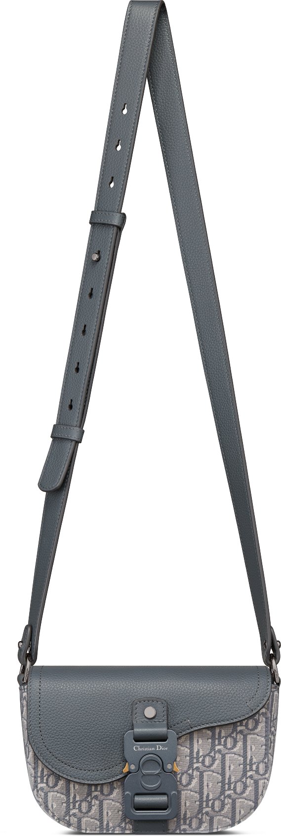 Dior oblique mini saddle bag on sale