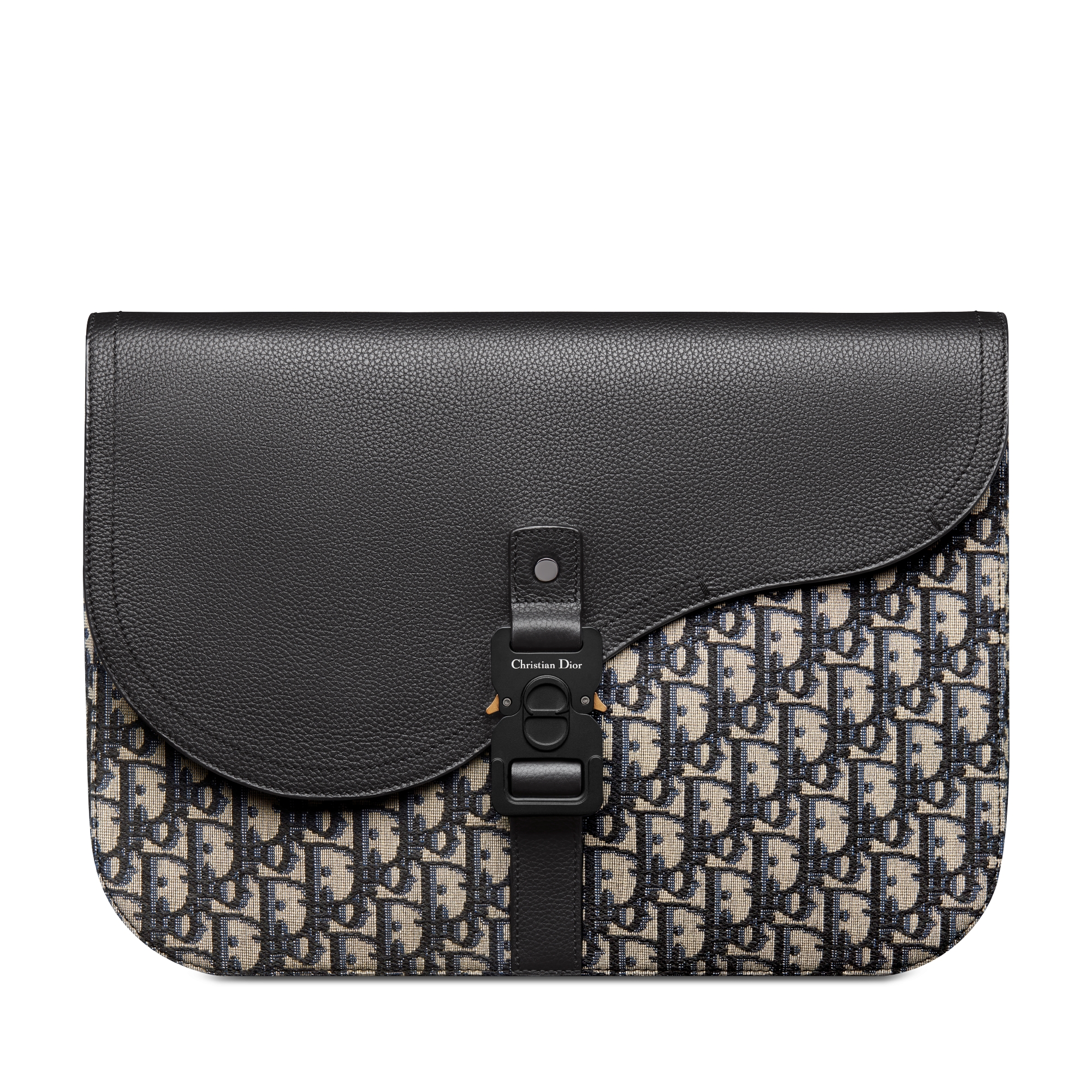 Dior Saddle Pouch CA ベージュ/ブラック 【公式通販】