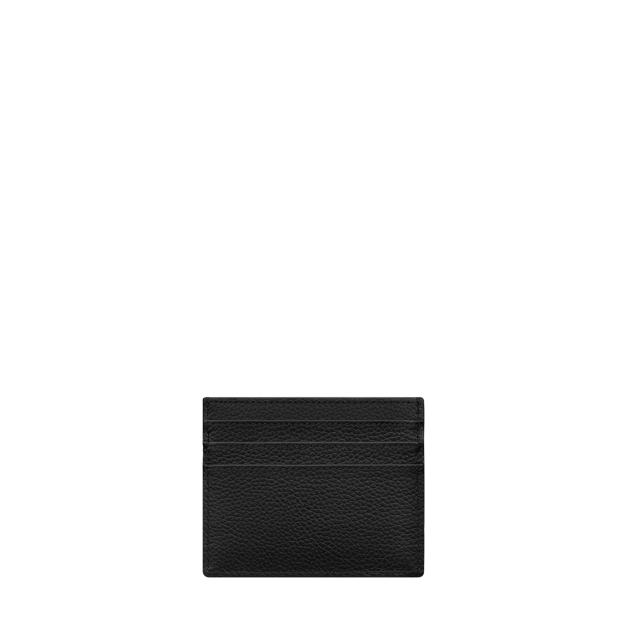Saddle Card Holder Black Grained Calfskin Marquetry and Black Dior Oblique Jacquard E08