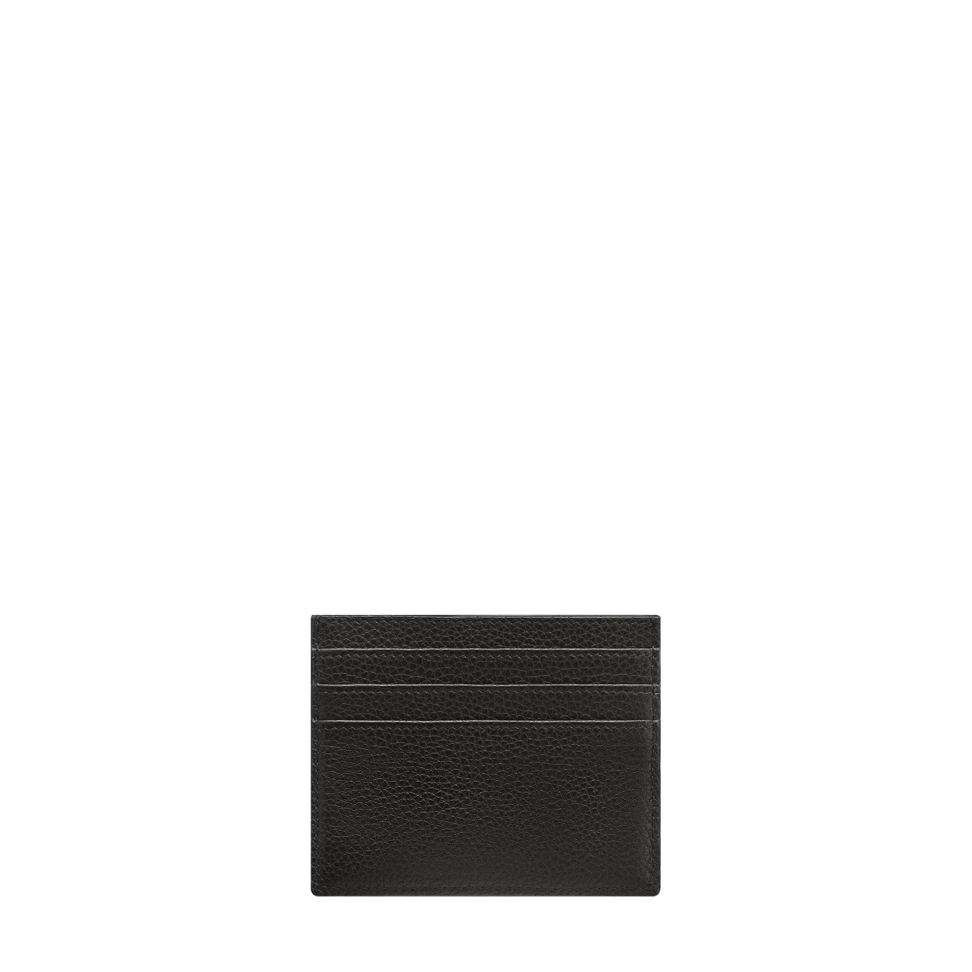 Saddle Card Holder Black Grained Calfskin Marquetry with Beige and Black Dior Oblique Jacquard E08