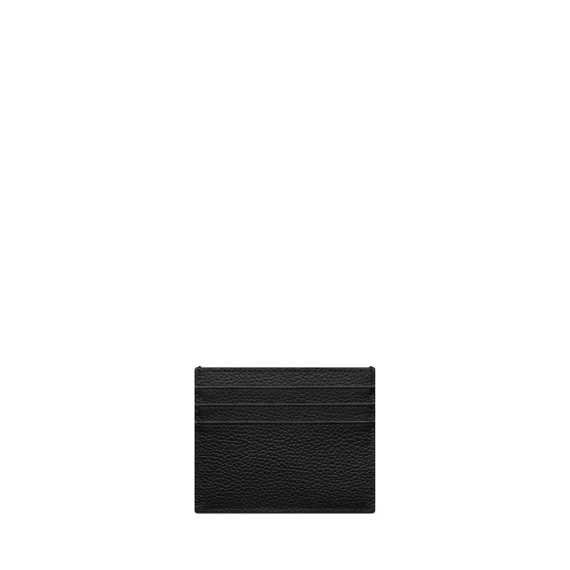 Saddle 卡片套 黑色顆粒小牛皮和銀色色調金屬色澤 Dior Oblique 緹花鑲嵌工藝 E08