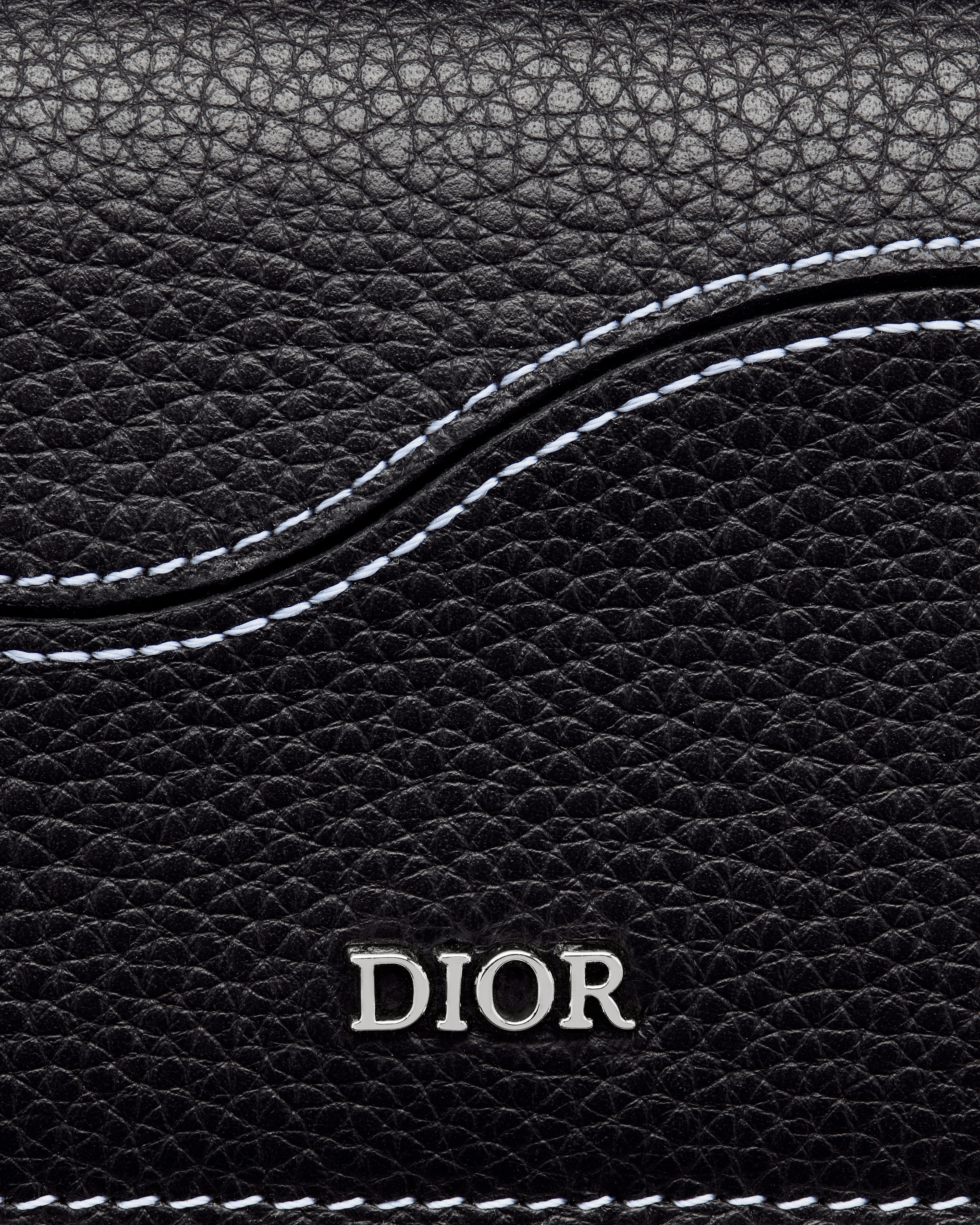 Saddle ビジネスカードホルダー (名刺入れ) グレインドカーフスキン マーケトリー E09