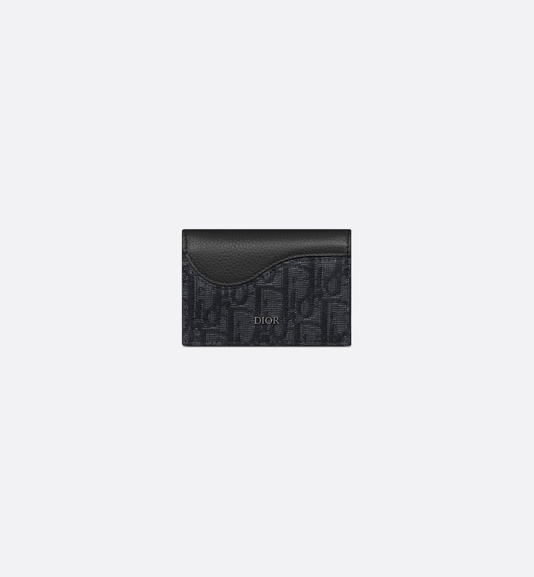 DIOR | Saddle ビジネスカードホルダー グレインドカーフスキン DIOR | Saddle ビジネスカードホルダー グレインドカーフスキン