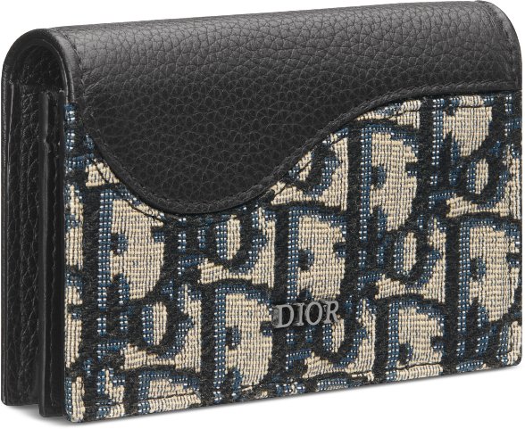디올 안장 명함 지갑 2ADCH166YKS_H05E