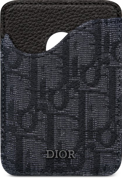 Saddle Magnetic Card Holder Front view
