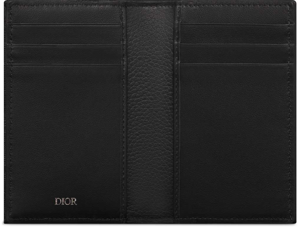 Porte-Cartes Vertical GK En Cuir Noir 2 Volets - Pour Police Et Gendarmerie Avec Emplacement Médaille Et Navigo