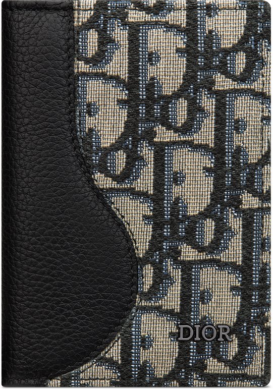 디올 안장 수직 이중 카드 홀더 2ADCH169YKS_H27E