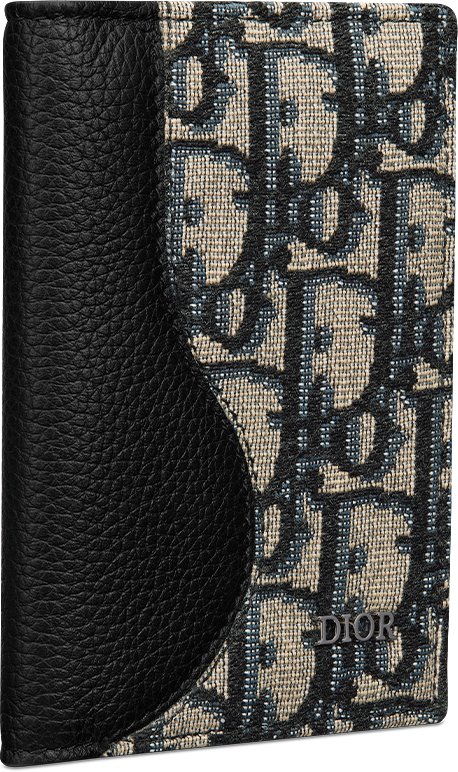 디올 안장 수직 이중 카드 홀더 2ADCH169YKS_H27E