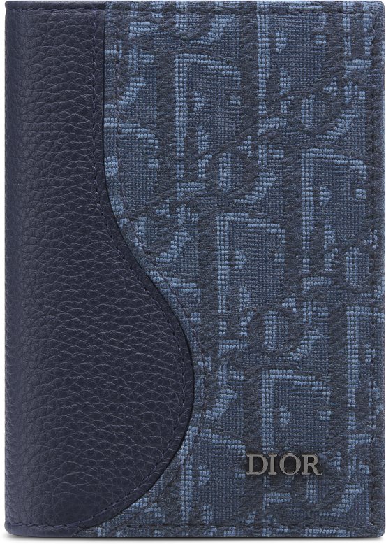 Saddle Vertical Bifold Card Holder Front view Front view