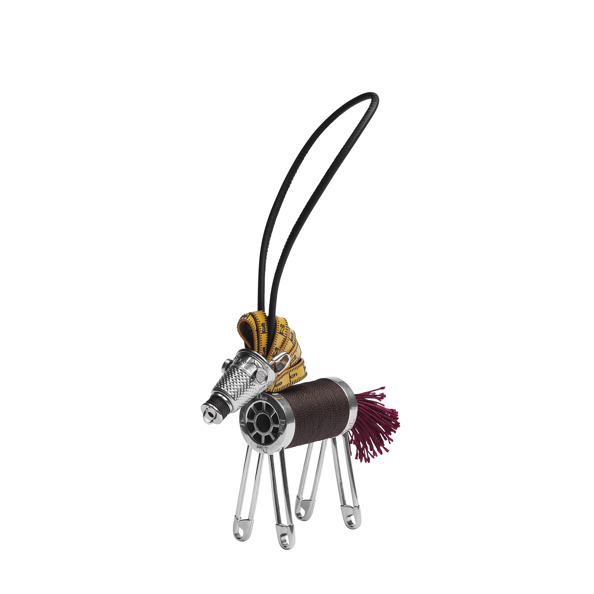 Dior アルファベットチャーム ブローチ Designer brooches for women: golden, silver, pearl - TH | DIOR