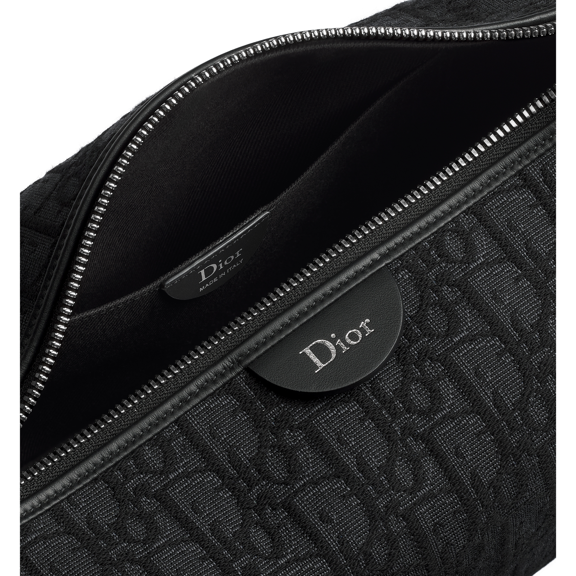 Dior Jett Pouch Black Dior Oblique Jacquard E06
