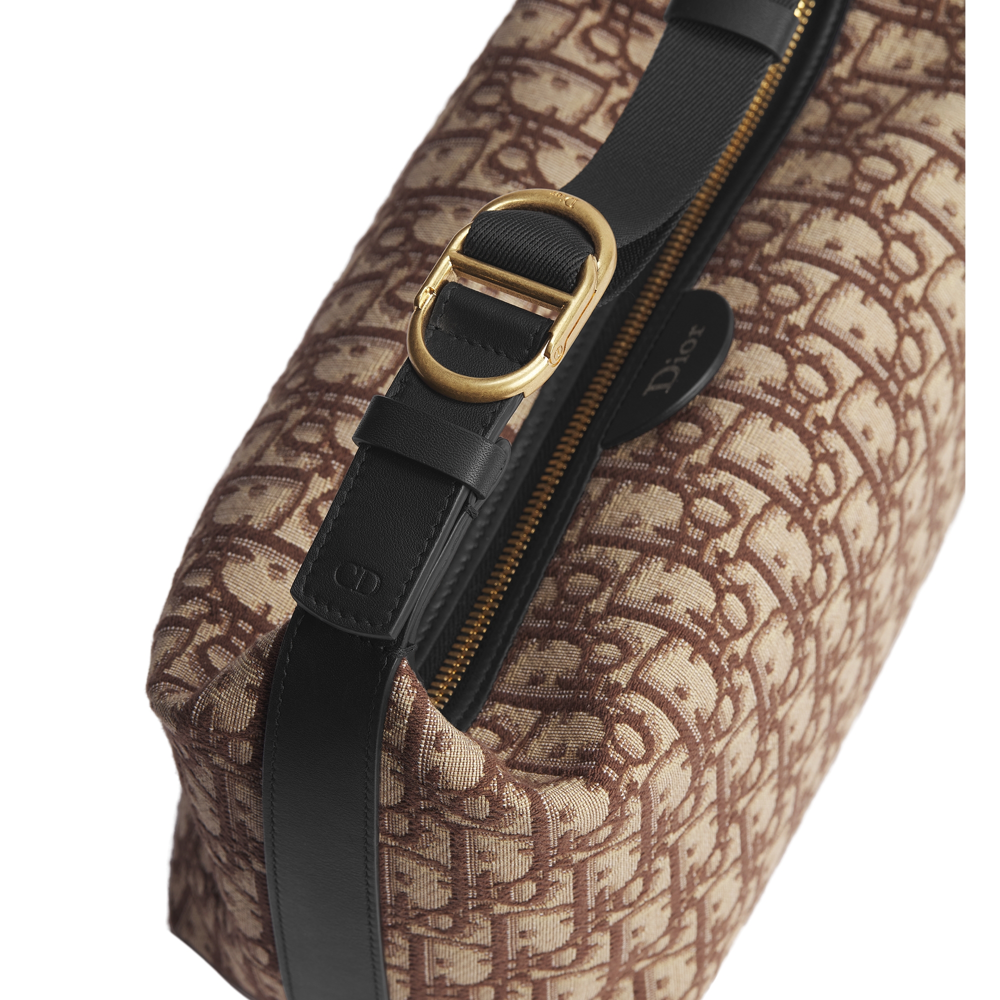 Dior Jett Pouch Brown Dior Oblique Jacquard E09