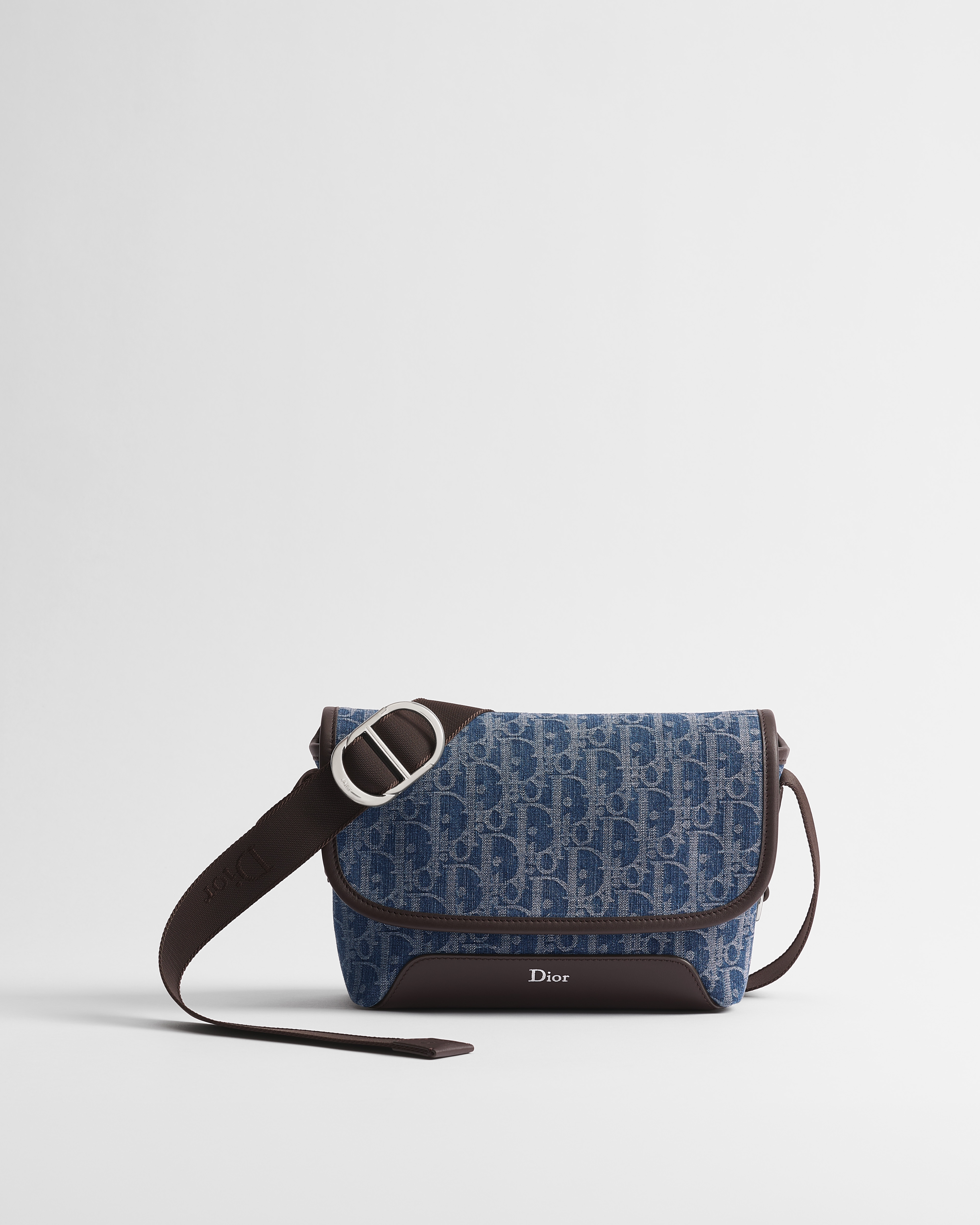 Mini Dior Jett Messenger Bag with Flap