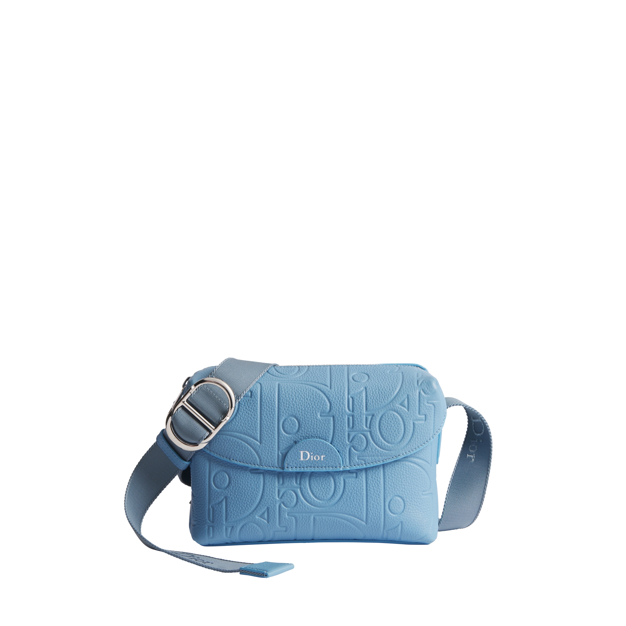  淺藍色 Dior Gravity 皮革