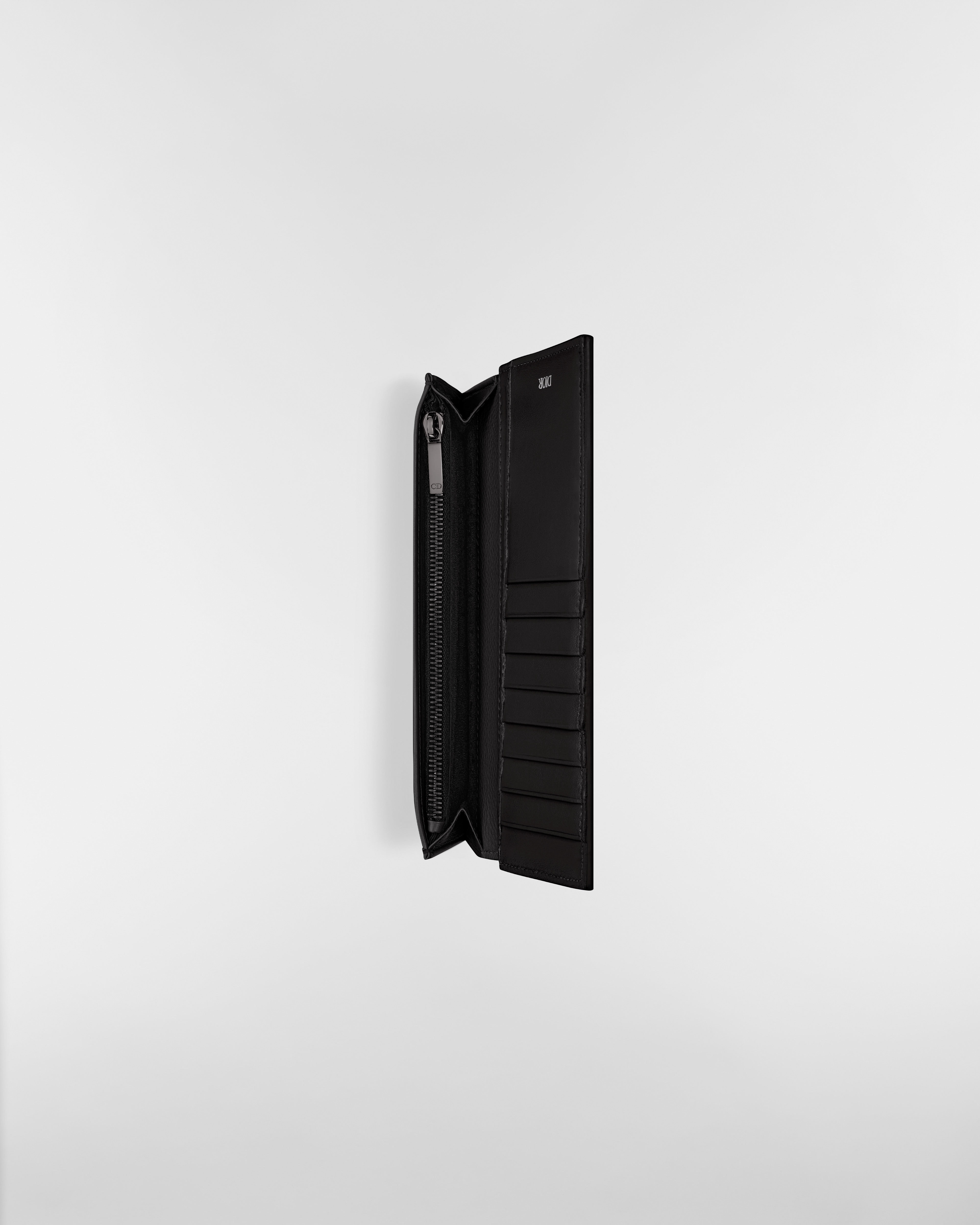 CD Icon バーティカル 2つ折りウォレット グレインドカーフスキン E06