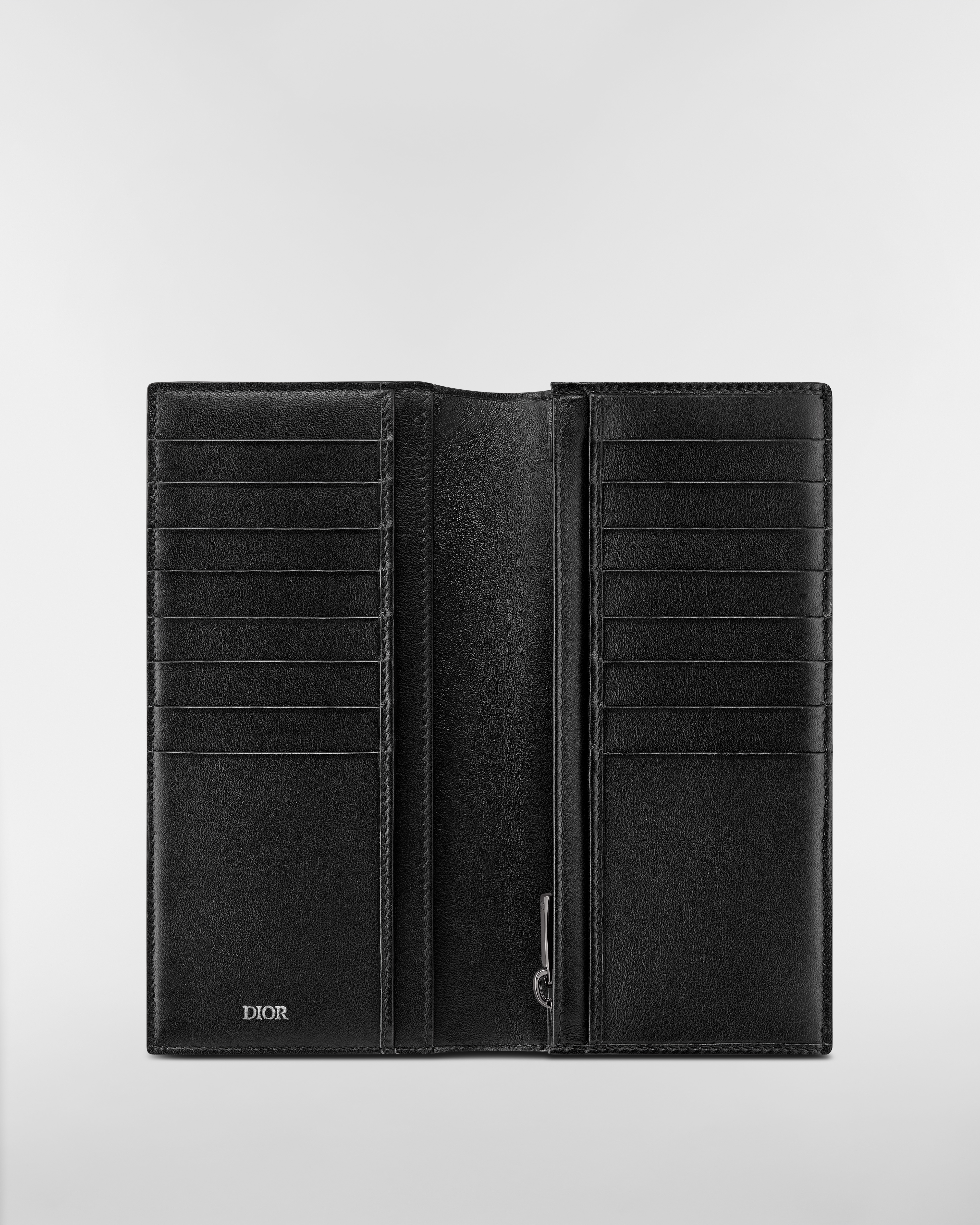 CD Icon バーティカル 2つ折りウォレット グレインドカーフスキン E07