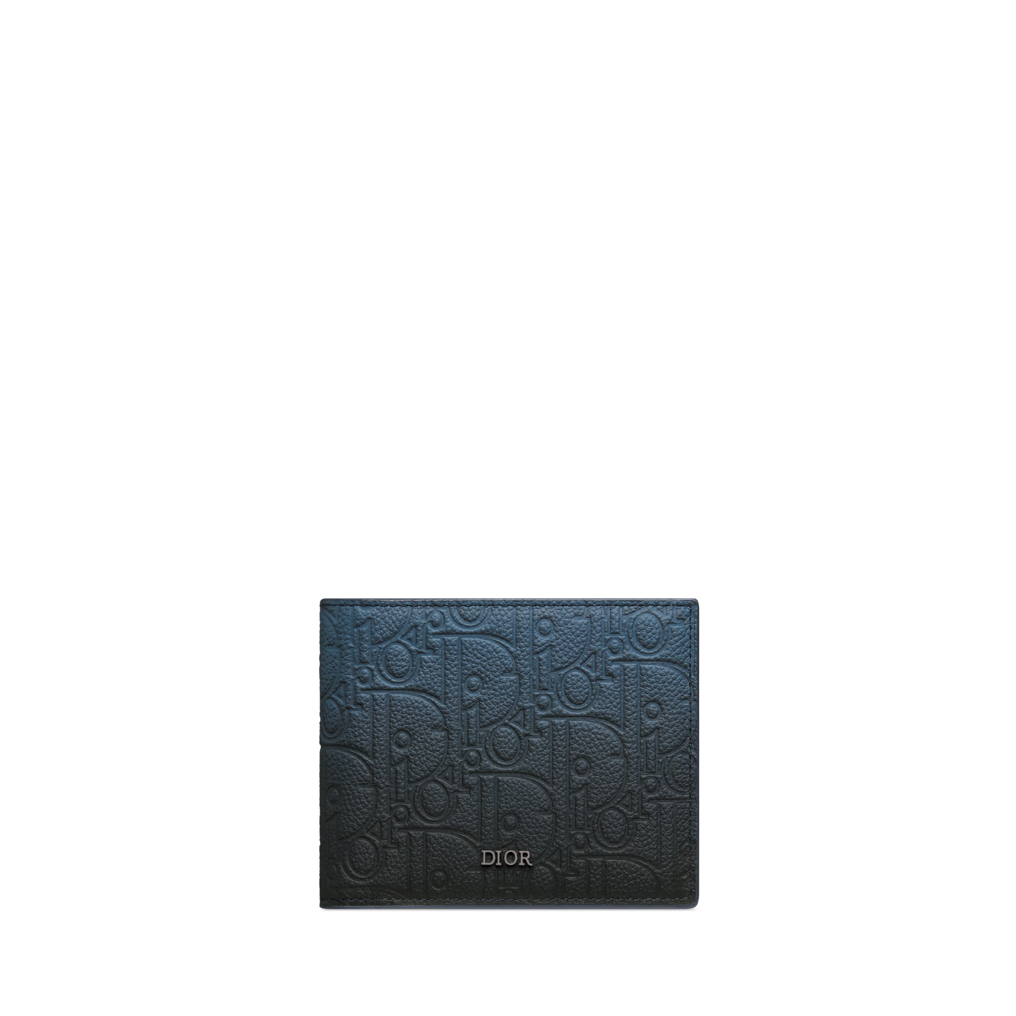 Bifold Wallet Blue-Black Gradient Dior Gravity Leather E01