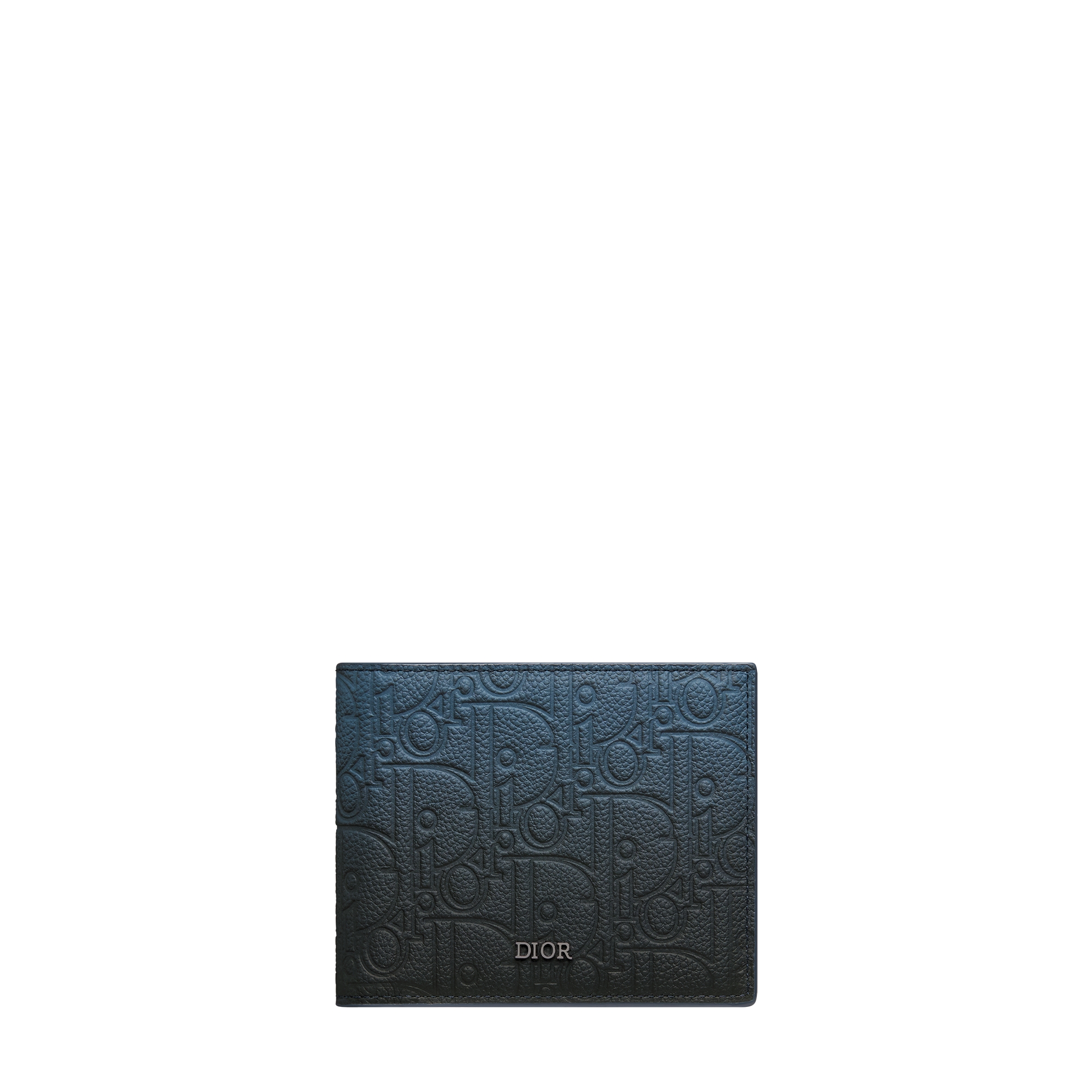 Bifold Wallet Blue-Black Gradient Dior Gravity Leather E01