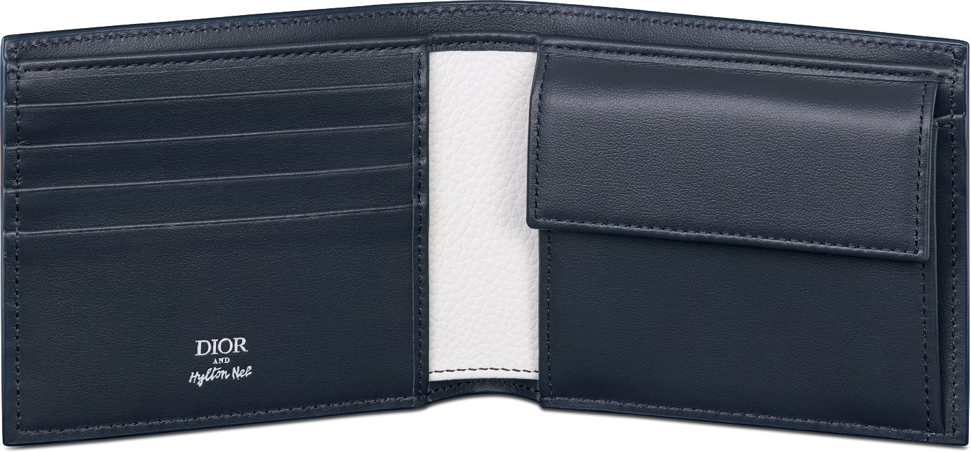 DIOR AND HYLTON NEL Bifold Wallet Unfolded view