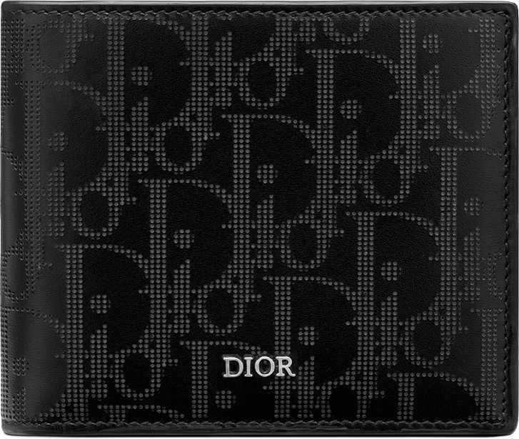 DIOR | 2つ折りウォレット ディオール オブリーク ギャラクシー レザー