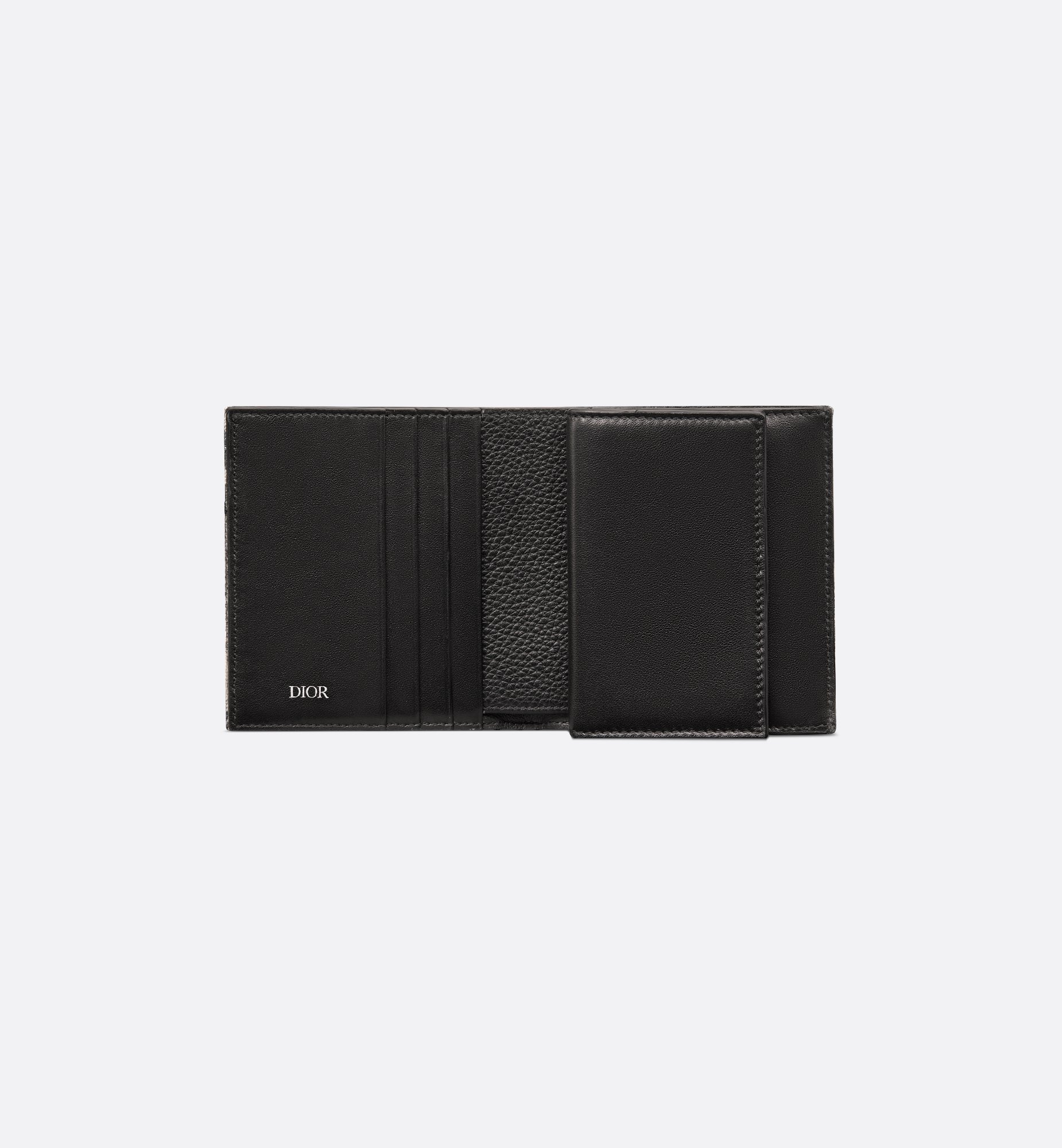 Dior 二つ折り財布 オブリーク ジャカード バーティカル Dior 二つ折り財布 オブリーク ジャカード バーティカル